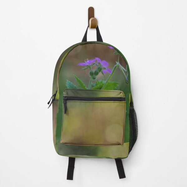 Item preview, Delicate Wildflowers with Dreamy Green Bokeh designed and sold by onubi.