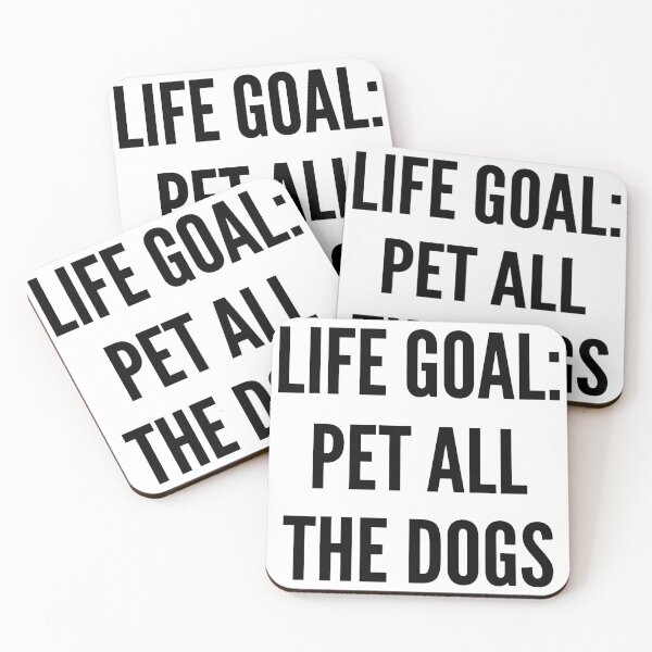 Item preview, Life Goal Pet All The Dogs Quote Shirt designed and sold by OlyvieArt.
