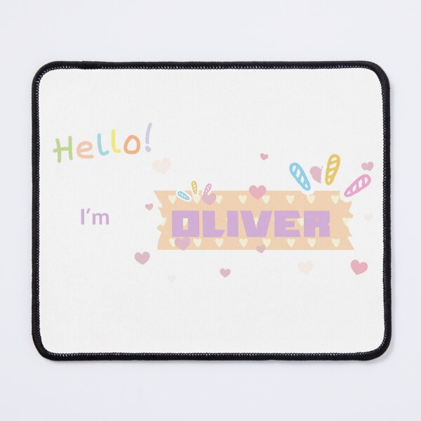 Item preview, Hello I'm Baby Oliver Cute Colorful Lettering designed and sold by ammiespy.