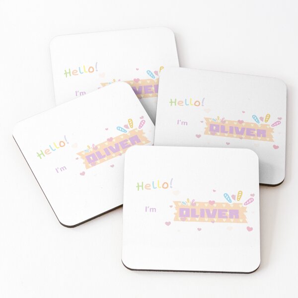 Item preview, Hello I'm Baby Oliver Cute Colorful Lettering designed and sold by ammiespy.