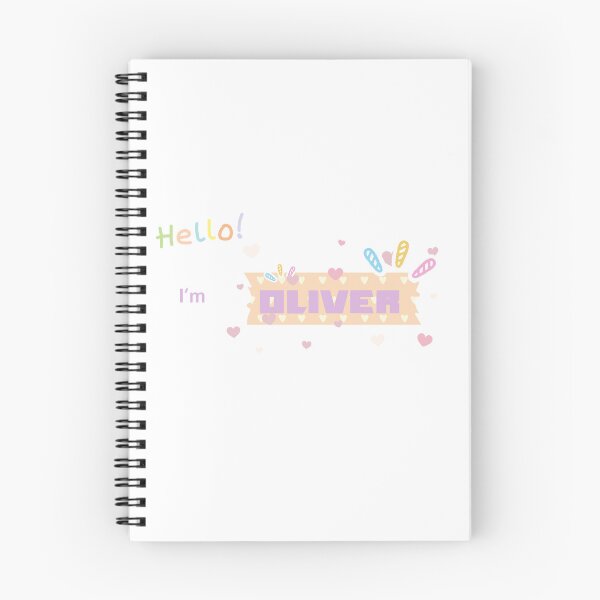 Item preview, Hello I'm Baby Oliver Cute Colorful Lettering designed and sold by ammiespy.