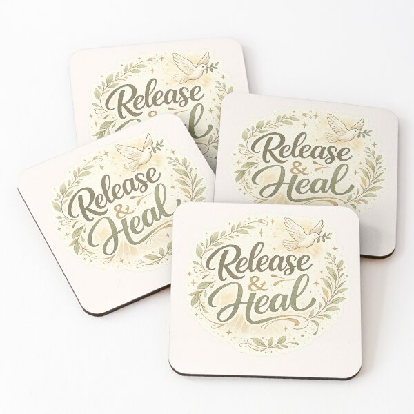 Item preview, Release and Heal Spiritual Sticker designed and sold by hutofdesigns.