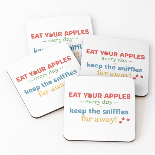 Item preview, Eat your apples every day designed and sold by MaciejErdon.