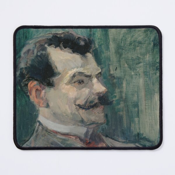 Item preview, André Rivoire by Toulouse-Lautrec Vintage Post-Impressionist Portrait Art designed and sold by artofuniverse.