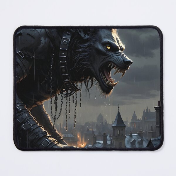 Item preview, Rooftop Alpha Werewolf Gothic Nightmare designed and sold by The Confluence.