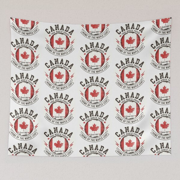 Item preview, Vintage Canada True North Proud Retro Maple Leaf Spirit designed and sold by BeatyinChaos.