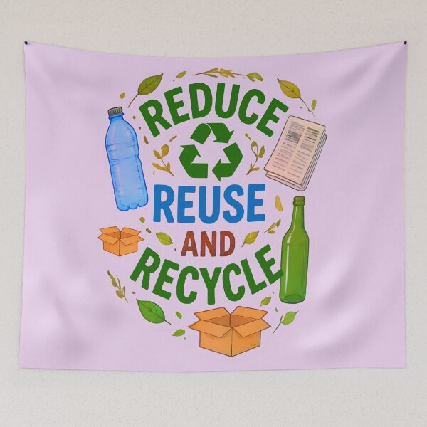 Item preview, REDUCE, REUSE AND RECYCLE DESIGN 4 designed and sold by DigitalandPhoto.