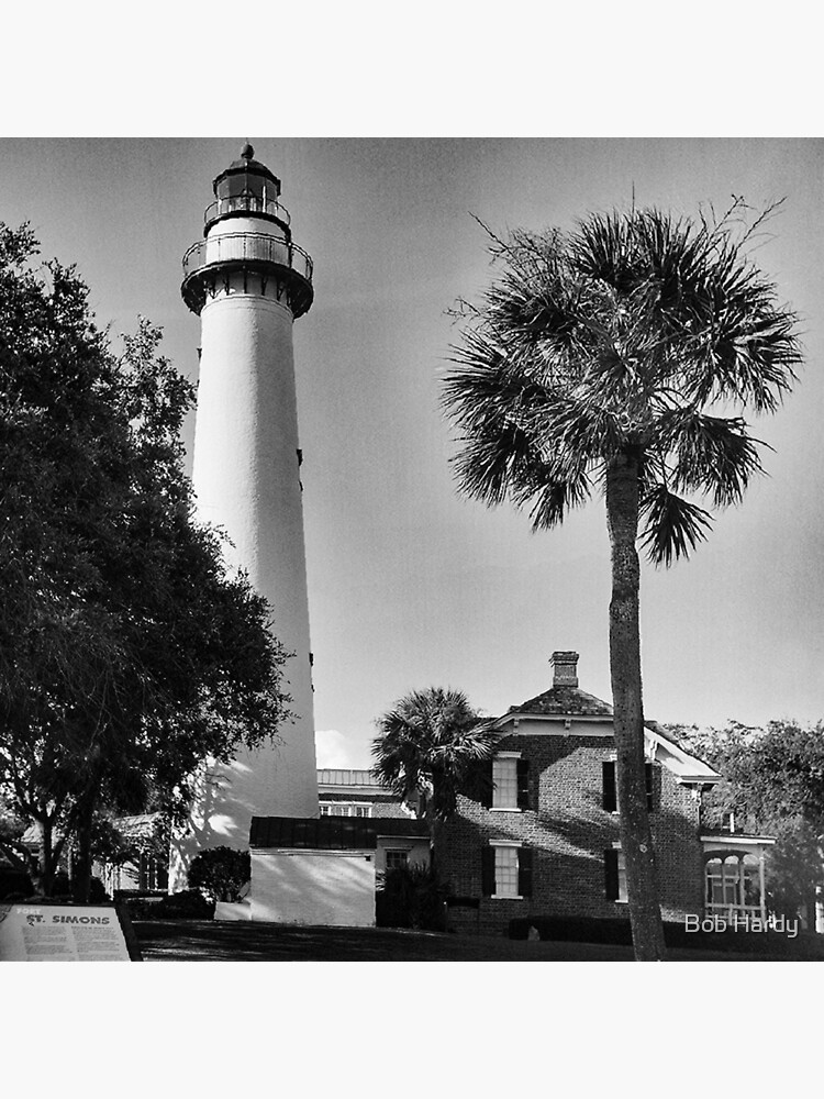 "St Simons Island Lighthouse" Poster by BobHardy Redbubble
