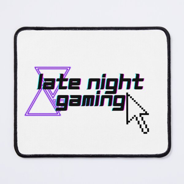Item preview, Late Night Gaming T-Shirt | Retro Cursor Neon Logo designed and sold by DNHZstore.