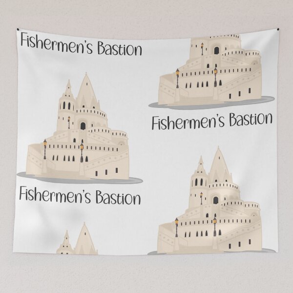 Item preview, Fisherman’s Bastion Budapest designed and sold by EmeraldeaDesign.