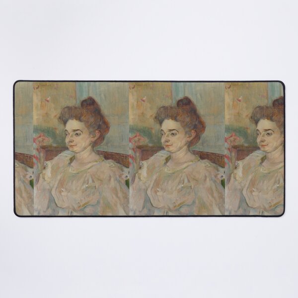 Item preview, Beatrice Tapie de Celeyran by Toulouse-Lautrec Vintage French Portrait Art designed and sold by artofuniverse.