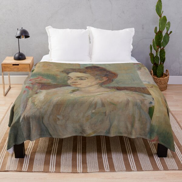 Item preview, Beatrice Tapie de Celeyran by Toulouse-Lautrec Vintage French Portrait Art designed and sold by artofuniverse.