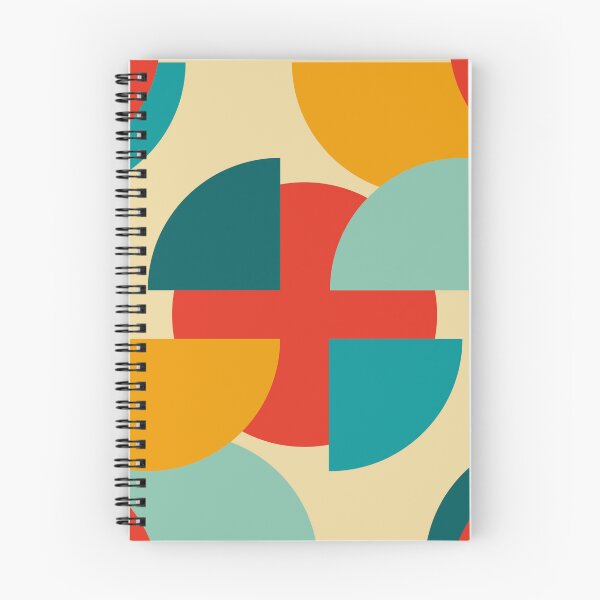 Item preview, Abstract Geometric Shapes Pattern 9F – Modern Mid Century Style Design designed and sold by StefanStudioArt.