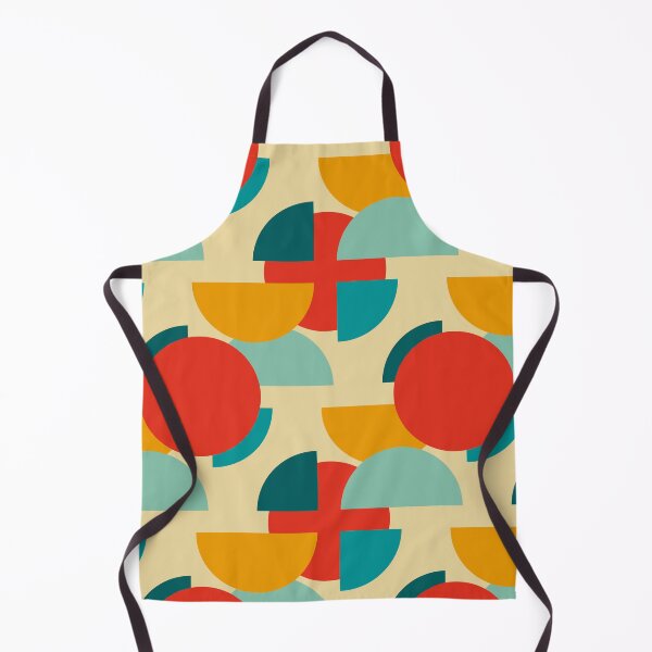 Item preview, Abstract Geometric Shapes Pattern 9F – Modern Mid Century Style Design designed and sold by StefanStudioArt.