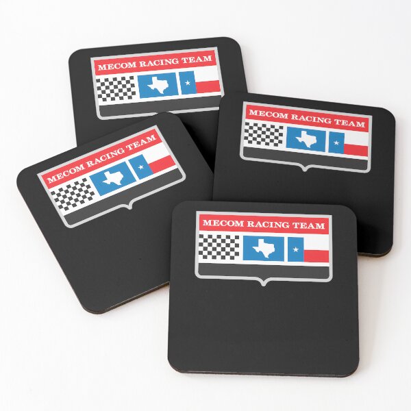Item preview, Mecom Racing Team vintage logo - silver frame  designed and sold by pommillkk.