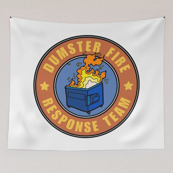 Item preview, dumpster-fire-response-team designed and sold by Dondonmart.