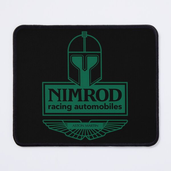 Item preview, Aston Martin Nimrod Group C Team emblem - 1982 - British Racing Green print designed and sold by pommillkk.