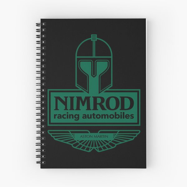 Item preview, Aston Martin Nimrod Group C Team emblem - 1982 - British Racing Green print  designed and sold by pommillkk.