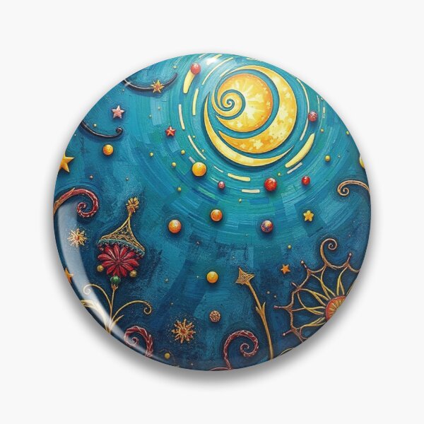 Item preview, The Golden Arabesque Moon! designed and sold by Tama-sirth.