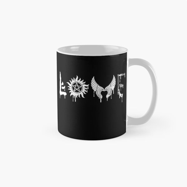 Aperçu de l'œuvre J'adore Supernatural SPN créée et vendue par Achkalona.
