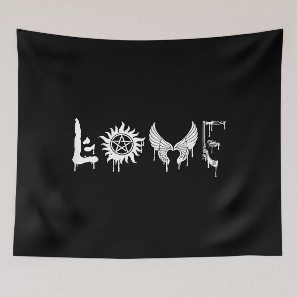 Item preview, Love Supernatural SPN designed and sold by Achkalona.