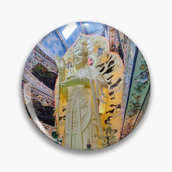 Item preview, Linh Phuoc Pagoda, Da Lat - The Mosaic Glass Temple | Vietnam Buddhist Heritage Art designed and sold by Ross.A.Campbell.