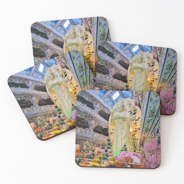 Item preview, Linh Phuoc Pagoda, Da Lat - The Mosaic Glass Temple | Vietnam Buddhist Heritage Art designed and sold by Ross.A.Campbell.