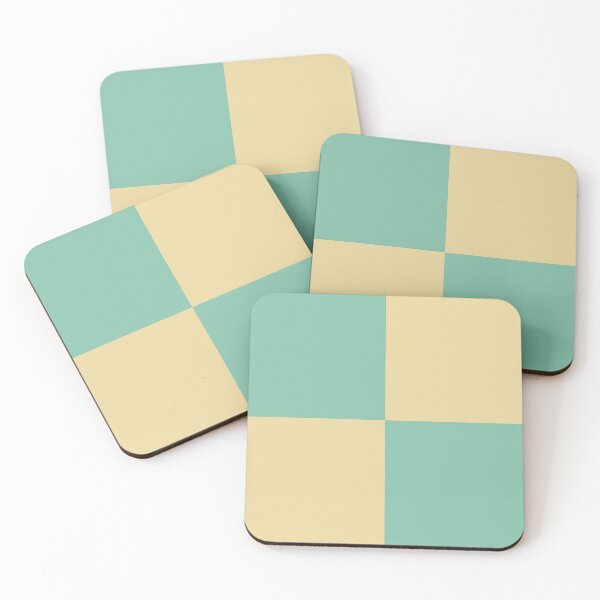 Item preview, Vichy beige et vert d’eau 94 designed and sold by StefanStudioArt.