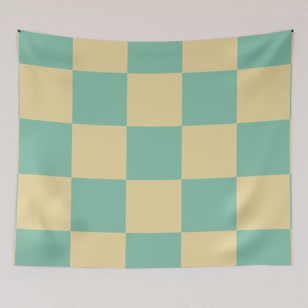 Item preview, Vichy beige et vert d’eau 94 designed and sold by StefanStudioArt.