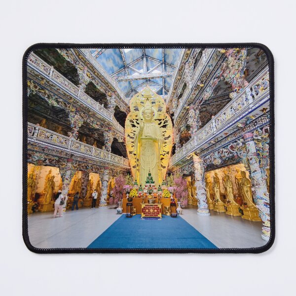 Item preview, Linh Phuoc Pagoda, Da Lat - The Mosaic Glass Temple | Vietnam Buddhist Heritage Art designed and sold by Ross.A.Campbell.