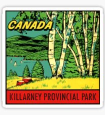 Killarney Provincial Park Ontario Vintage Travel Decal Sticker