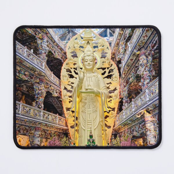 Item preview, Linh Phuoc Pagoda, Da Lat - The Mosaic Glass Temple | Vietnam Buddhist Heritage Art designed and sold by Ross.A.Campbell.