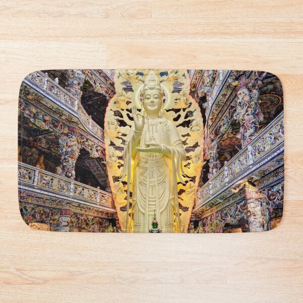 Item preview, Linh Phuoc Pagoda, Da Lat - The Mosaic Glass Temple | Vietnam Buddhist Heritage Art designed and sold by Ross.A.Campbell.