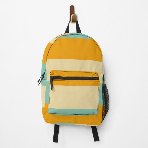 Item preview, Large stripes in light blue, beige and yellow designed and sold by StefanStudioArt.