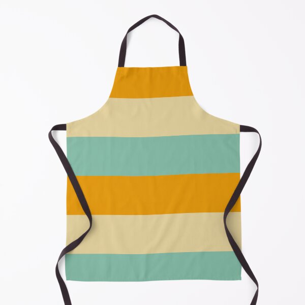Item preview, Large stripes in light blue, beige and yellow designed and sold by StefanStudioArt.