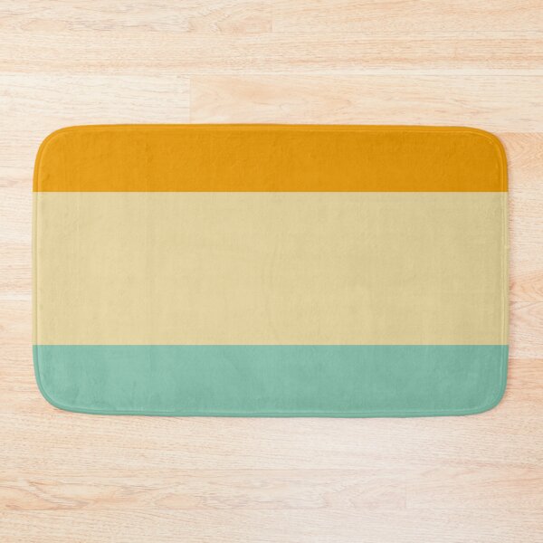 Item preview, Large stripes in light blue, beige and yellow designed and sold by StefanStudioArt.