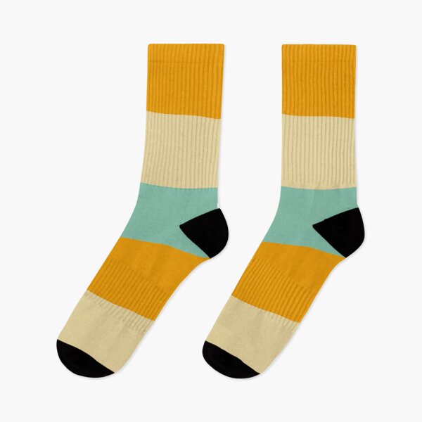 Item preview, Large stripes in light blue, beige and yellow designed and sold by StefanStudioArt.