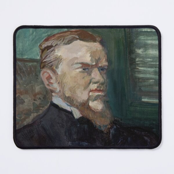 Item preview, Octave Raquin by Toulouse-Lautrec Vintage Moody Post-Impressionist Portrait Art designed and sold by artofuniverse.