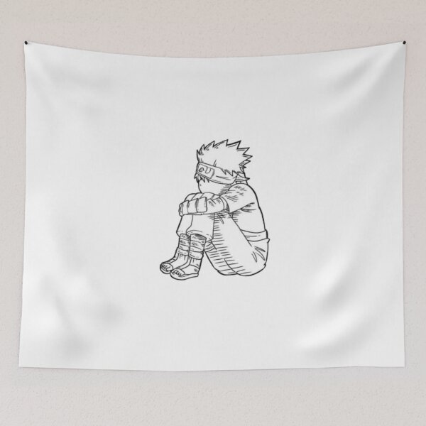 Item preview, Kid Kakashi Sad Sitting Pose designed and sold by LesageSecond.