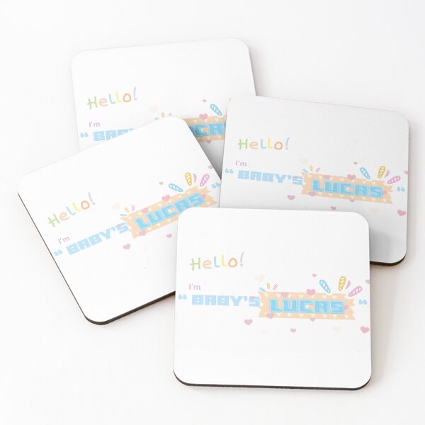 Item preview, Hello I'm Baby Lugas Cute Colorful Lettering designed and sold by ammiespy.