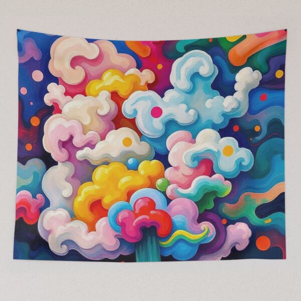 Item preview, Clouds and Abstract Color Explosion designed and sold by RAISC.