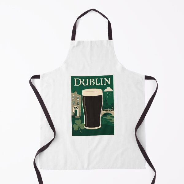 Item preview, Vintage Dublin Ireland Stout and City Landmarks designed and sold by Beyond Destinations.