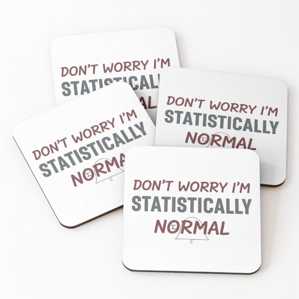 Item preview, Don't worry i am statistically normal designed and sold by Brainy_Prints.