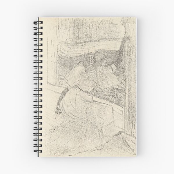 Item preview, Yvette Guilbert by Toulouse-Lautrec Vintage Intimate Bedroom Sketch Art designed and sold by artofuniverse.