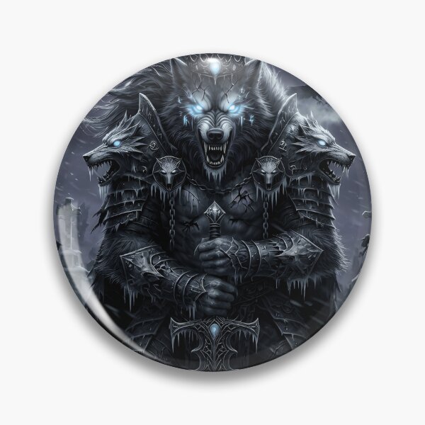 Item preview, Moonlit Alpha Wolf King Awakens designed and sold by The Confluence.