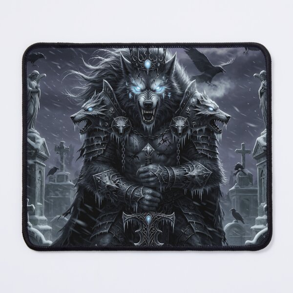 Item preview, Moonlit Alpha Wolf King Awakens designed and sold by The Confluence.