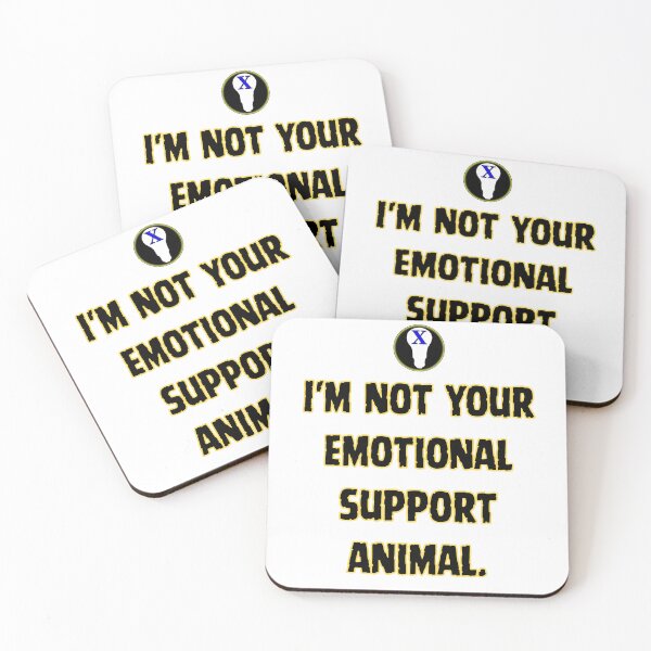 Item preview, Emotional Support  designed and sold by GenXThinks.