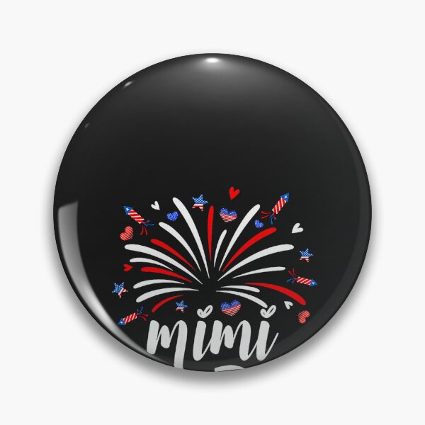Item preview, Patriotic 4th of July Mimi Fireworks Little Firecracker designed and sold by CriseldaBruning.