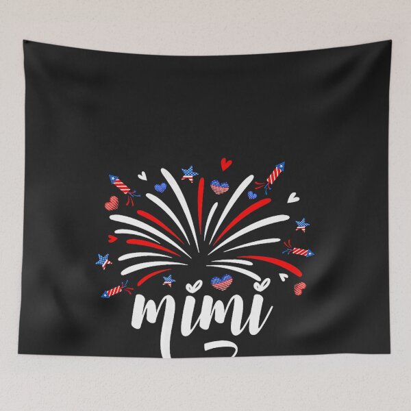 Item preview, Patriotic 4th of July Mimi Fireworks Little Firecracker designed and sold by CriseldaBruning.
