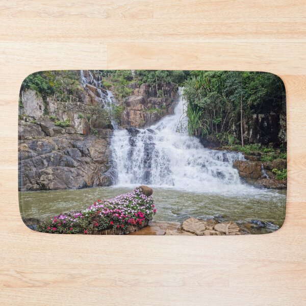 Item preview, Datanla Waterfall, Da Lat - Tropical Forest Falls | Vietnam Nature Landscape Art designed and sold by Ross.A.Campbell.